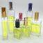 controlled square spray perfume oil bottle pressure oil bottle