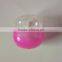 Professional full opening plastic empty capsule round transparent toy capsules