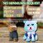 promotional polyester stuffed plush dog toy