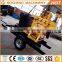 Super quality unique construct equipment rotary drilling rig/200m portable skid water well drill rig