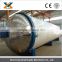 customized large capacity rubber wood autoclave for anti-erosion