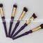 2017 New Brand Professional 10 Pcs Gourd S Shape Makeup Brushes Flat Kabuki Brushes Tools
