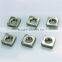 Customized stainless Steel Plain Square Nut flat hex nut Made in China