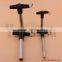 Double ball 304 stainless steel T handle push button quick relase pin with stainless ring