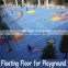 Interlocking outdoor playground flooring