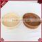 Graceful weaved round PP rattan bread basket for wholesale