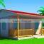 low cost heat and cold insulation prefabricated steel frame modular house