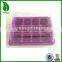 Superior quality colorful 12 cells plastic seed stater tray with base and lid