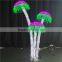 Cheap and good price artificial lighting mushroom trees for outdoors
