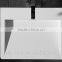 Acrylic solid surface corian new design hote bathroom basin stand