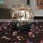 wedding unity candle holders Glass Candle Holder with Metal Trim