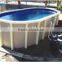 Top Seller Galvanized Steel Swimming Pool Metal Swimming Pool Above Swimming Pool