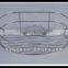 chrome plating metal storage shelf