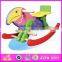 2015 Wooden Christmas Gift child rocking horse,Kid Toy Wooden Rocking Horse,Wooden animal rocking horse for baby riding WJY-8202