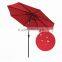 High Quality Patio 9ft Market Umbrella with Tilt and Crank, 8 Steel Ribs, Market Umbrella Commercial