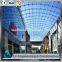 Factory Prebuilt Large Span Glass Roof Hotel Atrium