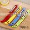 Factory price PP handle stainless steel blade brush shape potato peeler