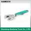 Multifunctional Nickel Iron Plastic Handle Adjustable Wrench/Adjustable Spanner