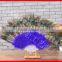 Wholesale peacock feather foldable fan