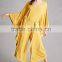 new design ladies suit One Piece 95% rayon, 5% spandex Self-tie Waist Dolman Cocoon custom made Wide Leg ladies jumpsuit