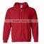 Custom plain hoodies sweatshirts zip up hoodies wholesale