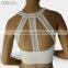 Fashionable Wholesale 87% Nylon 13% Spandex Cheap Yoga Sports Clothing Women Sexy Sports Bra