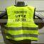 cycling reflective vest kids knitted safety vest