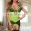 Sunspice top quality hot sale open sexy garter belt club wear lingerie wet look lingerie