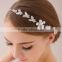 Unique clover design party jewelry high end shine crystal party hair jewelry 2016 hot sales party hairpins