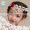 2017 Hot Sale New Arrival Fashion Flower Wedding Hair Accessories Pearl Headdress