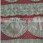 R&H New Product In China Narrow Lace Trim Floral Embroidery 100% Cotton Lace Trim