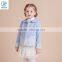 Kids Winter Woolen Coat Girls Outwear With Flower Printing Designs For Kids Clothes