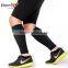 copper compression elastic shin calf leg support sleeve