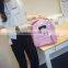 High Quality Silicon Feeling PEVA Lady Hand Bag With Pocket