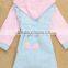 100% cotton eco-friendly hooded children bathrobes,kids hooded bathrobe,children hooded bathrobes