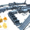 Fully Automatic Frozen French Fries Production Line|French Fries Making Machine