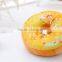 Various types custom plush stuffed cotton food pillow donut pillows