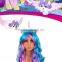 Hot Selling Fashion Style Rainbow color Unicorn wig Cosplay