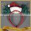 Christmas Santa Claus Hat with Deer Antlers Decoration Headband