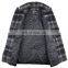 2015 lastest fashion top grade stylish padded trench tweed jacket