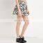 Custom Hot sale Young Pencil Girls Mini 3D Floral Pleated A-line Women Skirt
