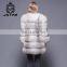 Top sale good quality latest designs for fox fur coat winter jacket women