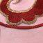 China manufacture Africa gold giltter tulle net embroidered lace fabric for wedding