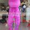 HI CE vivid mascot costlume for adult with super plush soft,movie character barney mascot costume for hot sale