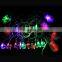 4m 20 LEDs Life Waterproof RGB Modeling String Lights Christmas Snowman Without End Joint and Controller, AC 110V-220V