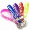 Custom Silicon Wristband Keychain Scale Making Supplies Imported From China