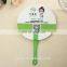 Promotional cheap pp plastic hand fan