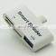 USB-C Card Reader 3 in 1 Type C USB 3.1 5 Gbps TF SD Card Reader Type-C with USB 3.0 Port/TF/SD Smart Adapter for MacBook