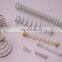 Different type sundry electronic plated surface tension coil springs