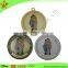 Hot sell custom desig paint gold plated 50th wedding anniversary souvenir medal
